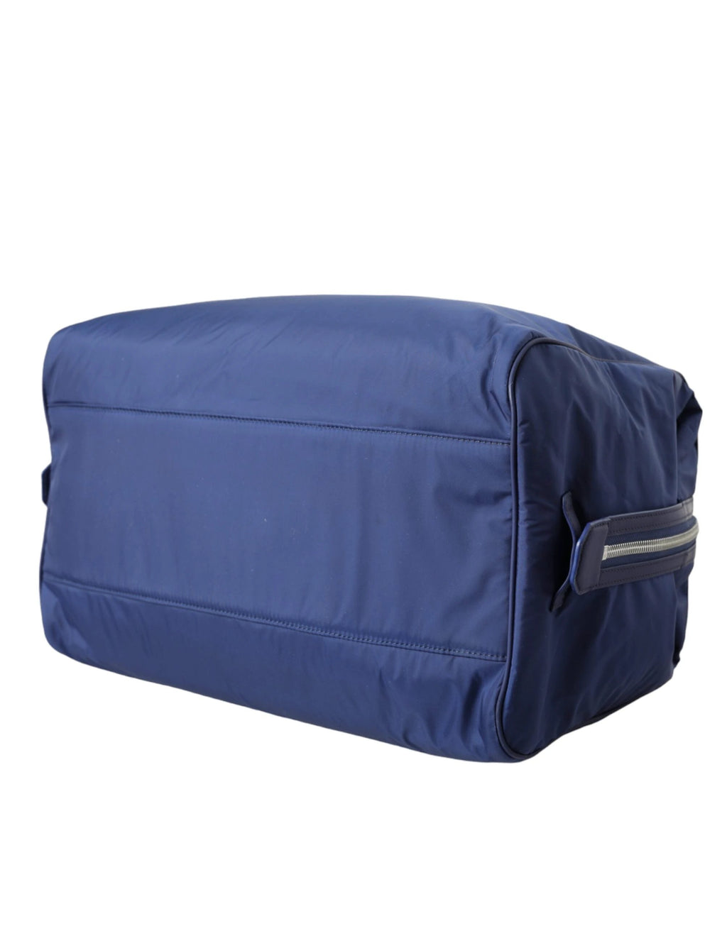 Dolce & Gabbana Blue Nylon Calfskin Hand Shoulder Duffel Bag by Dolce & Gabbana