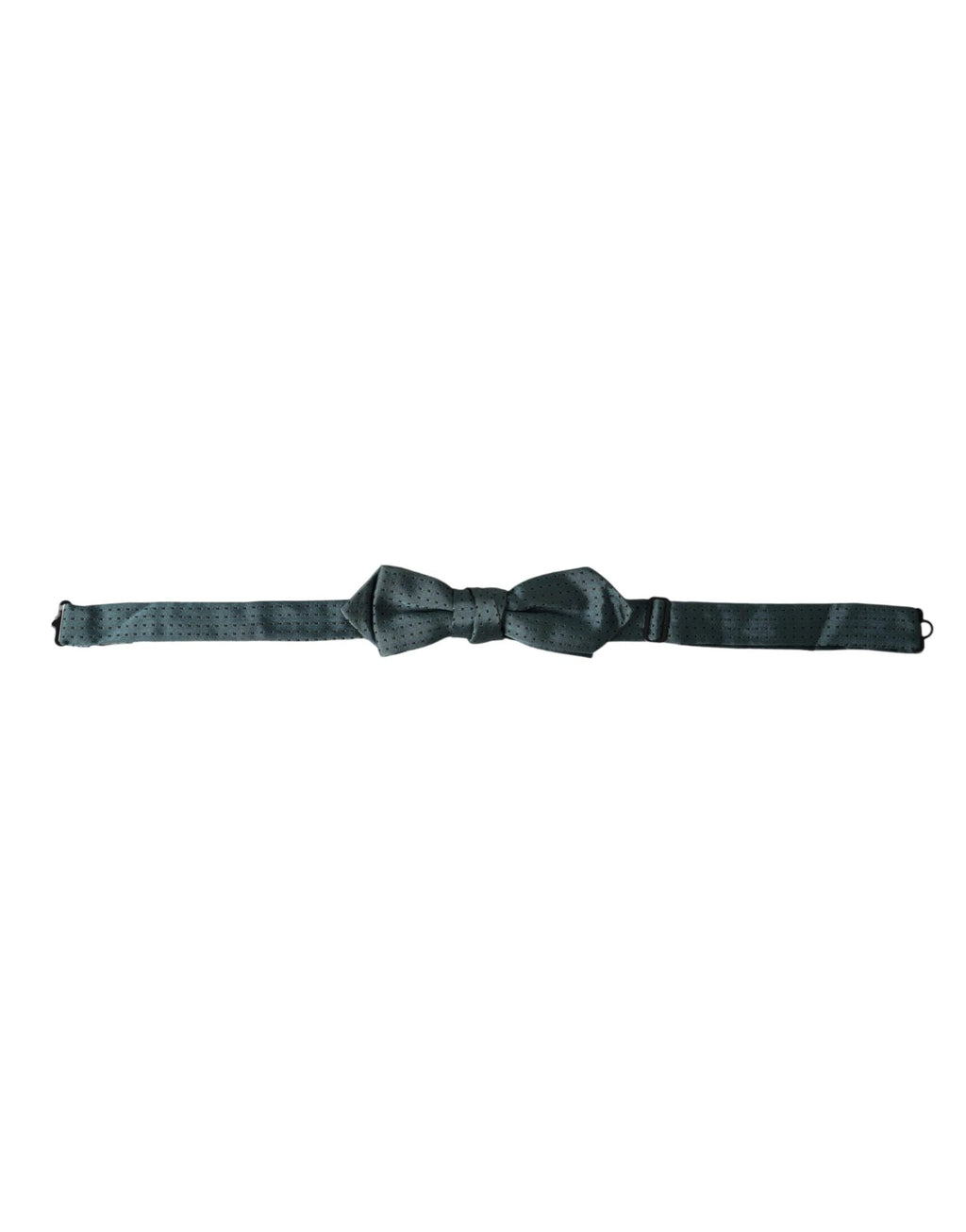 Dolce & Gabbana Green Silk Fantasy Adjustable Neck Men Papillon Bow Tie by Dolce & Gabbana