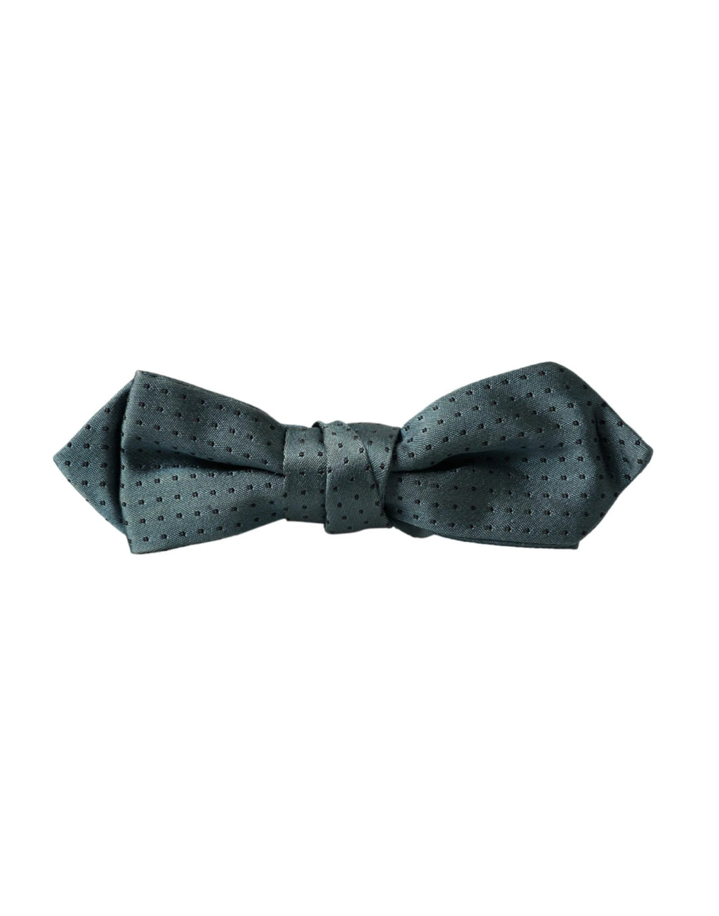 Dolce & Gabbana Green Silk Fantasy Adjustable Neck Men Papillon Bow Tie by Dolce & Gabbana