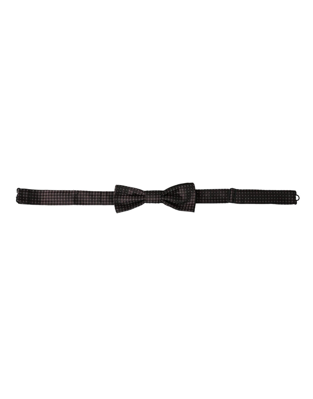 Dolce & Gabbana Brown Fantasy Silk Adjustable Neck Men Papillon Bow Tie by Dolce & Gabbana