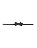 Dolce & Gabbana Navy Blue Silk Patterned Adjustable Men Papillon Bow Tie by Dolce & Gabbana