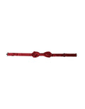 Dolce & Gabbana Red Silk Jacquard Adjustable Neck Men Bow Tie by Dolce & Gabbana