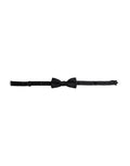 Dolce & Gabbana Black Silk Adjustable Neck Men Bow Tie by Dolce & Gabbana
