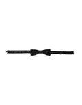 Dolce & Gabbana Black Silk Patterned Adjustable Neck Men Bow Tie by Dolce & Gabbana
