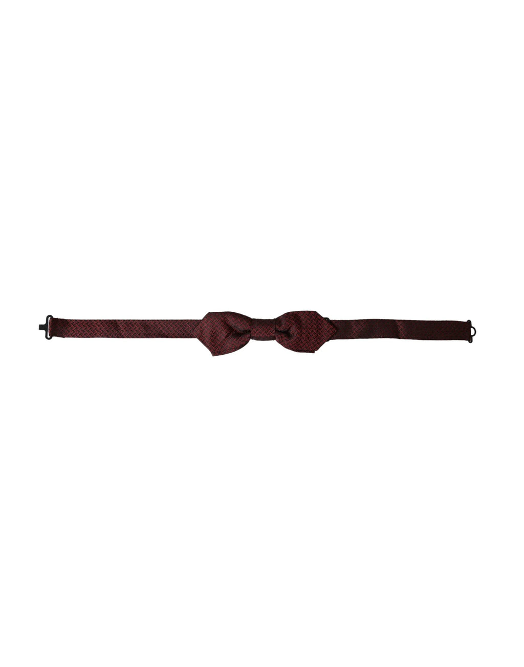 Dolce & Gabbana Red Silk Fantasy Adjustable Neck Men Bow Tie by Dolce & Gabbana