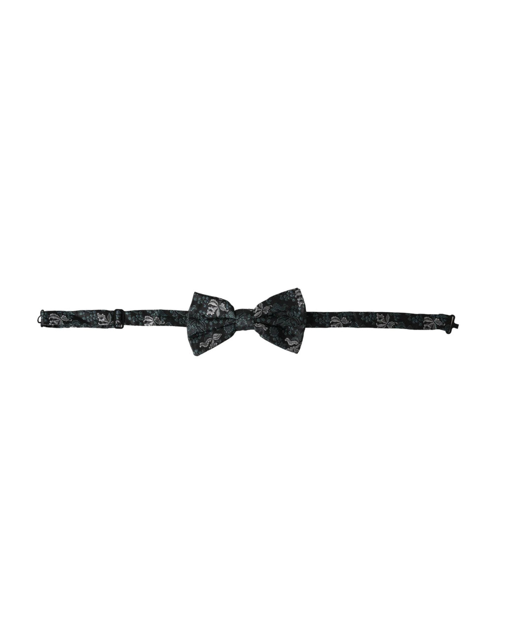 Dolce & Gabbana Multicolor Fantasy Floral Silk Adjustable Neck Men Bow Tie by Dolce & Gabbana