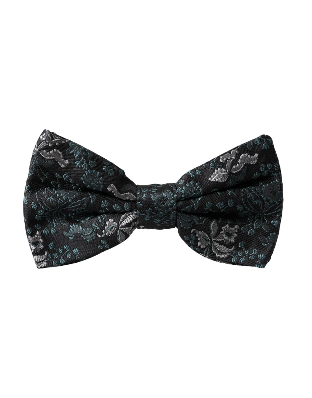 Dolce & Gabbana Multicolor Fantasy Floral Silk Adjustable Neck Men Bow Tie by Dolce & Gabbana