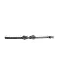 Dolce & Gabbana Gray Silk Patterned Adjustable Neck Men Bow Tie by Dolce & Gabbana