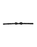 Dolce & Gabbana Black Silk Jacquard Adjustable Neck Men Bow Tie by Dolce & Gabbana