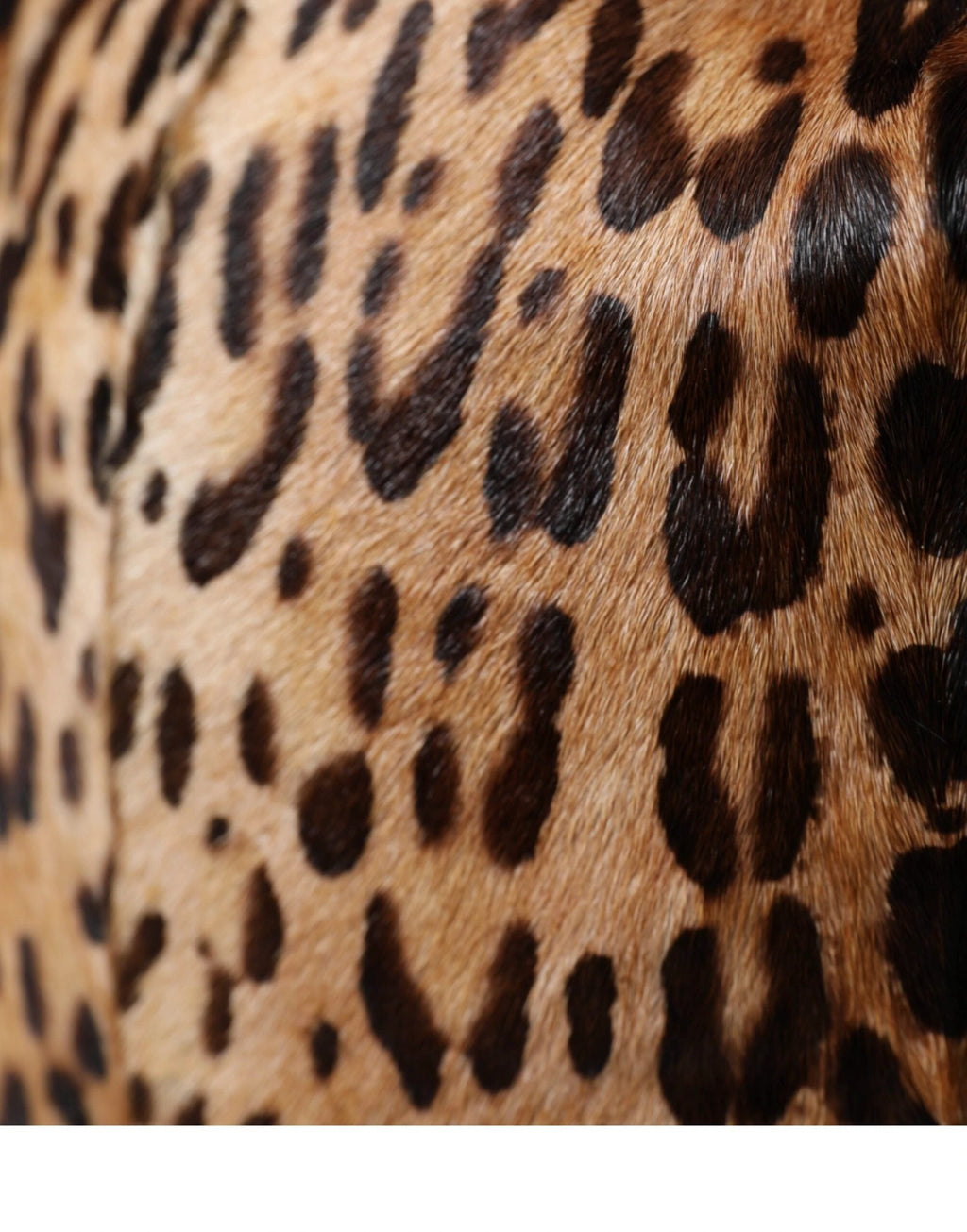 Dolce & Gabbana Brown Leopard Fur Women Bucket Hat by Dolce & Gabbana