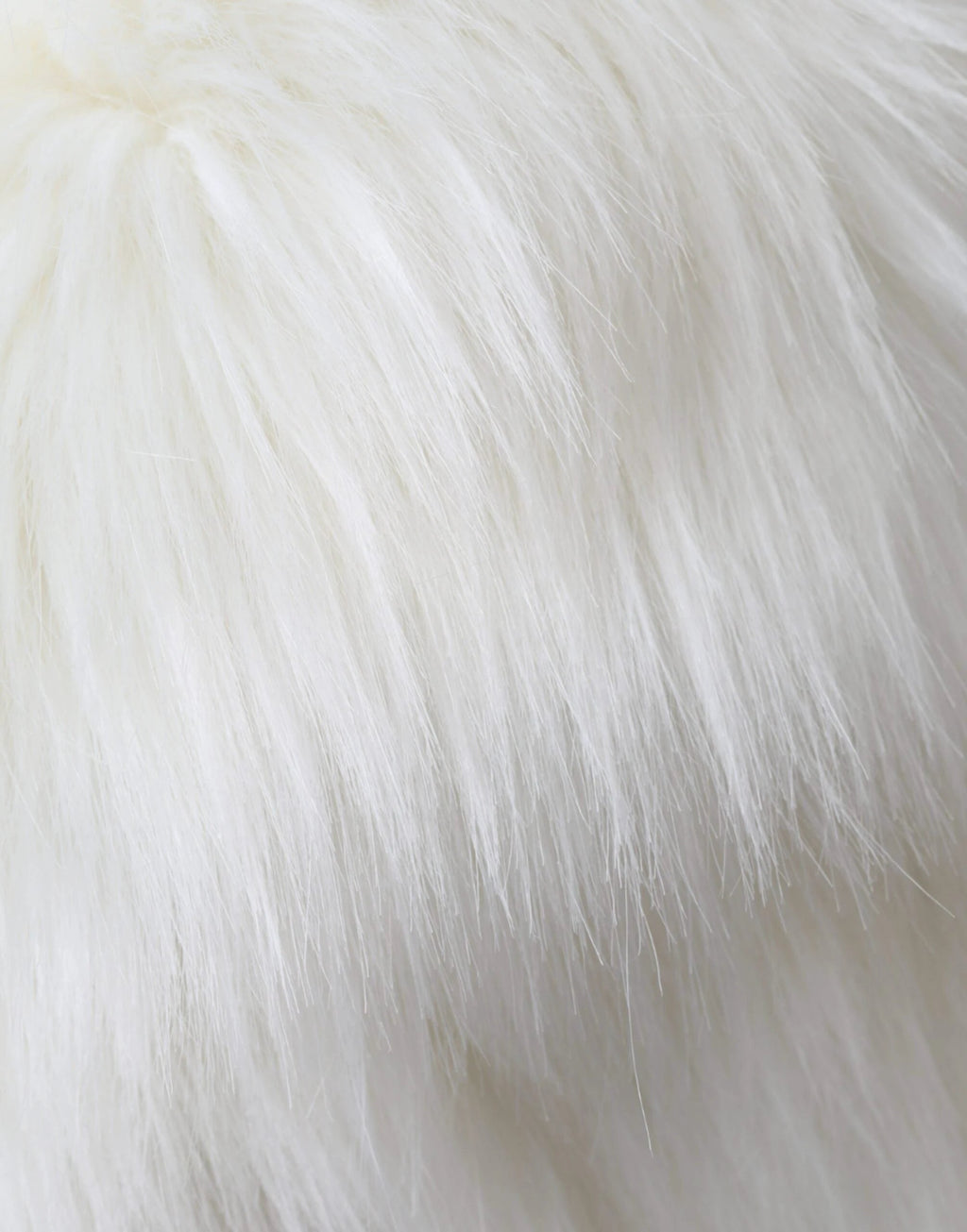 Dolce & Gabbana White Acrylic Fur Womens Bucket Hat by Dolce & Gabbana