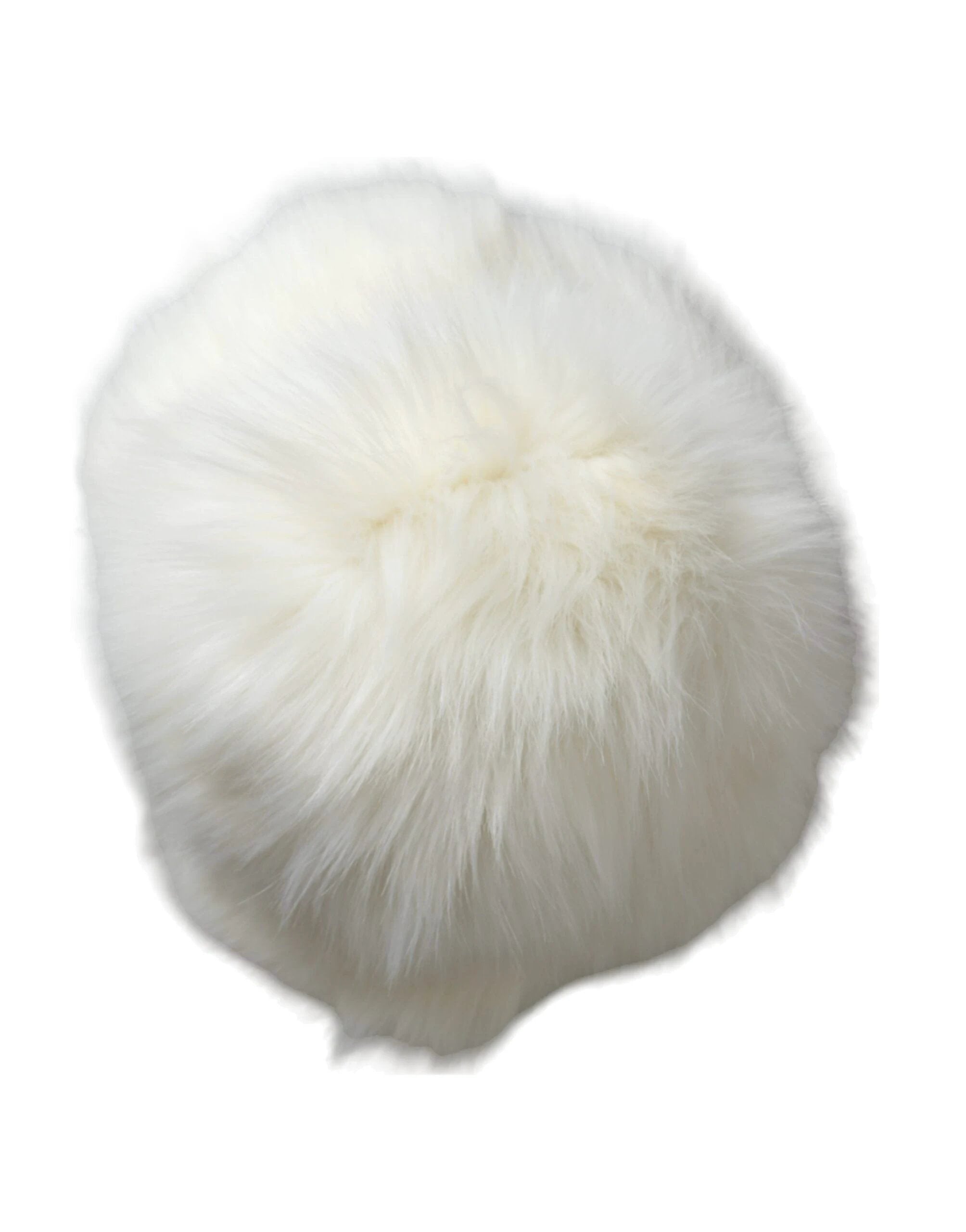 Dolce & Gabbana White Acrylic Fur Womens Bucket Hat by Dolce & Gabbana