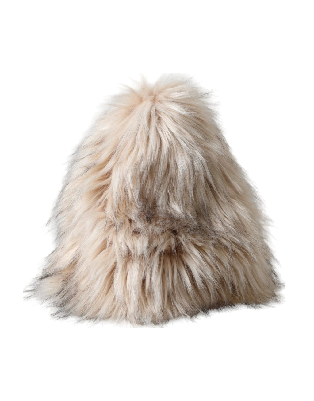 Dolce & Gabbana Beige Acrylic Fur Women Bucket Hat by Dolce & Gabbana