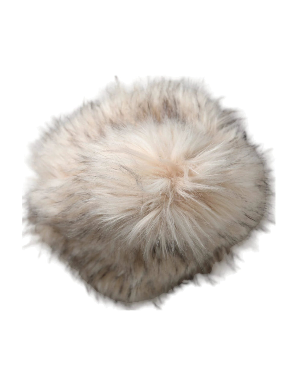 Dolce & Gabbana Beige Acrylic Fur Women Bucket Hat by Dolce & Gabbana