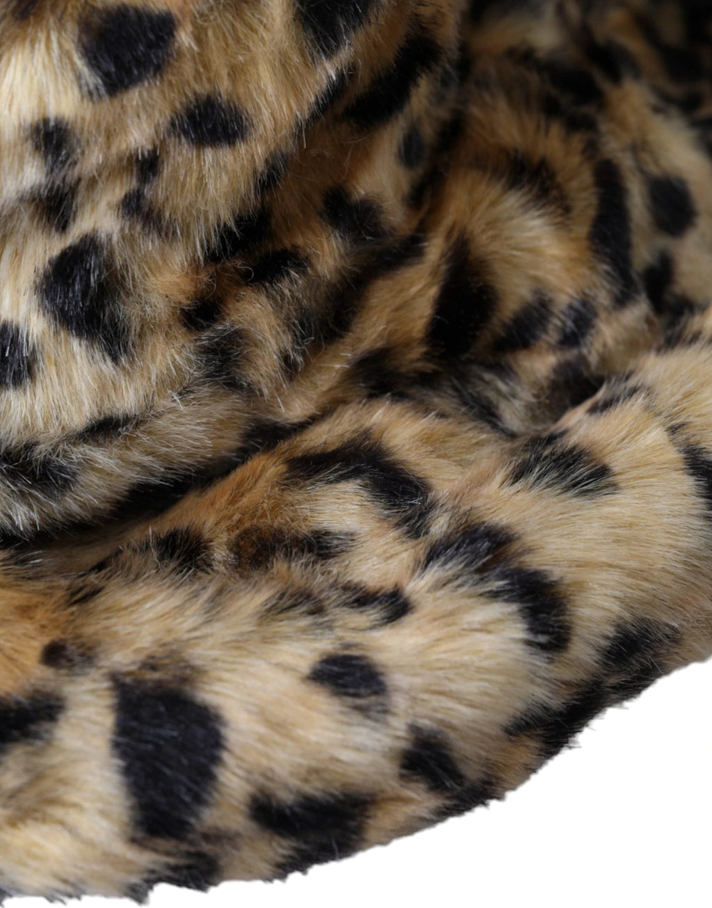 Dolce & Gabbana Brown Leopard Fur Women Bucket Hat by Dolce & Gabbana