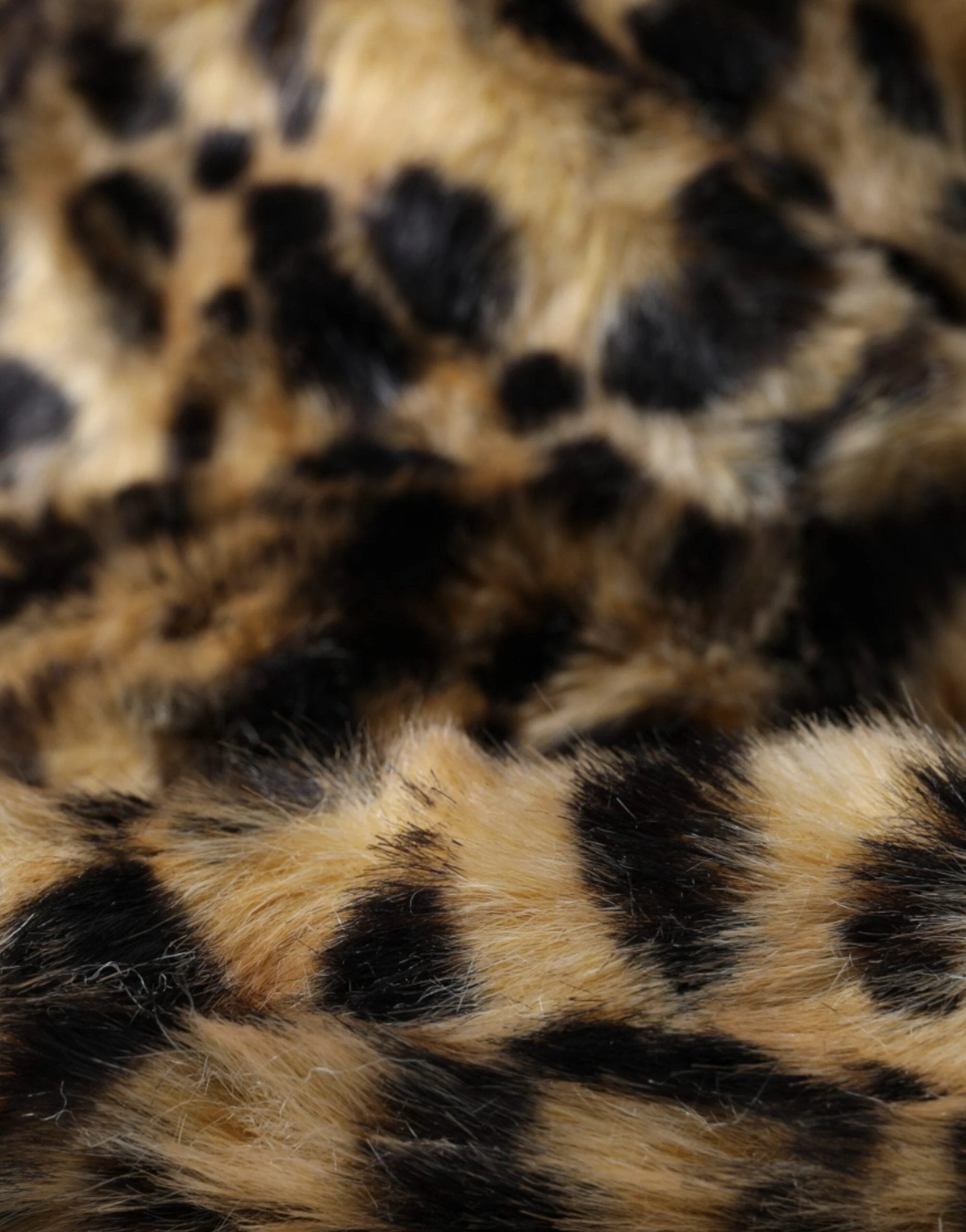 Dolce & Gabbana Brown Leopard Fur Women Bucket Hat by Dolce & Gabbana