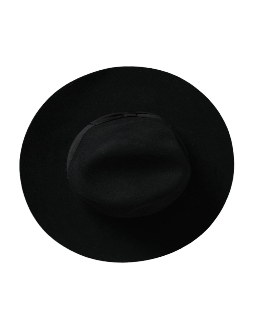 Dolce & Gabbana Black Rabbit Fedora Trilby Women Hat by Dolce & Gabbana