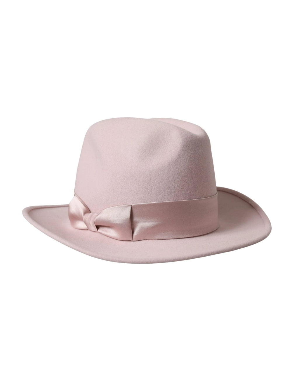 Dolce & Gabbana Pink Rabbit Fedora Trilby Women Hat by Dolce & Gabbana
