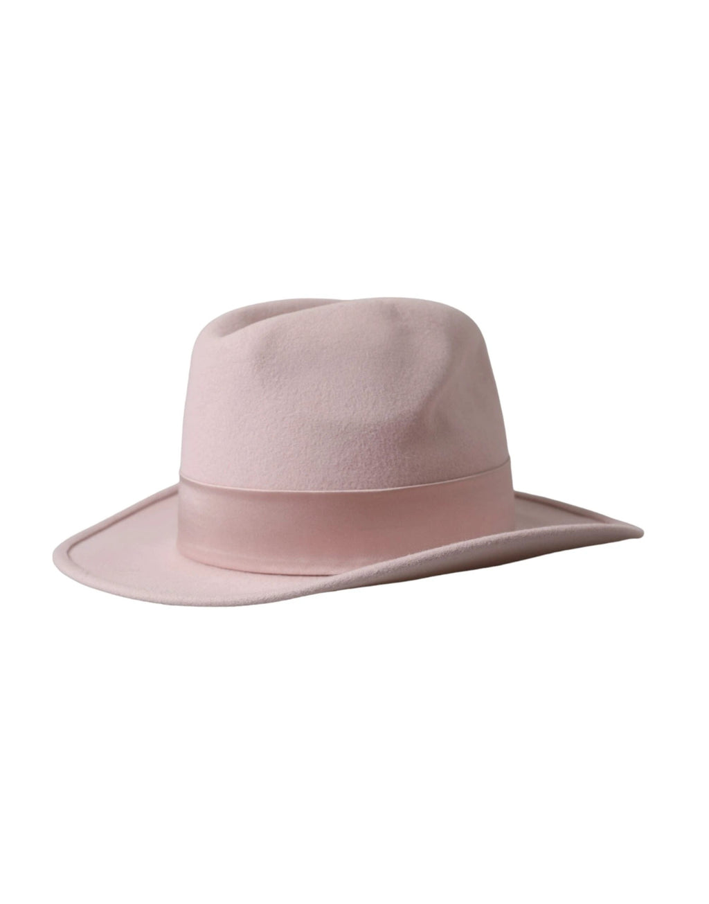 Dolce & Gabbana Pink Rabbit Fedora Trilby Women Hat by Dolce & Gabbana