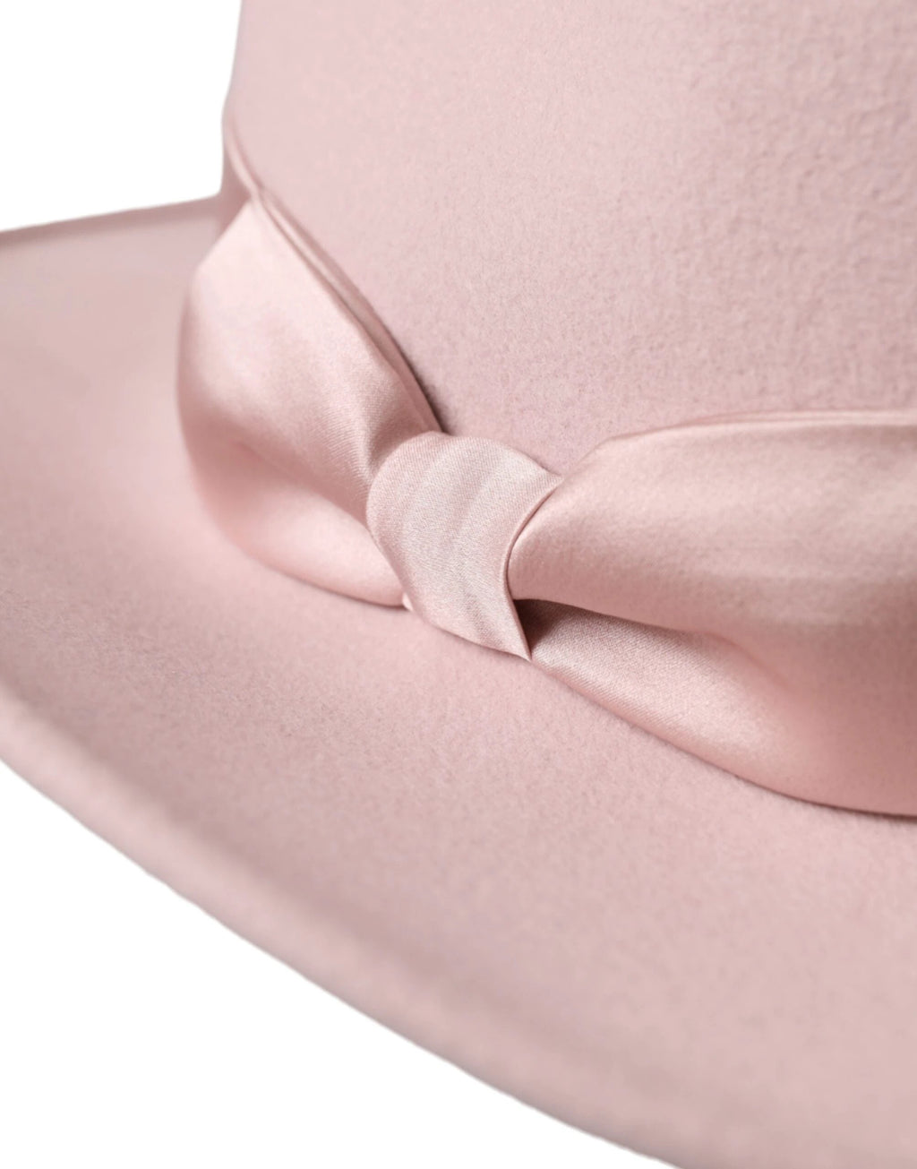 Dolce & Gabbana Pink Rabbit Fedora Trilby Women Hat by Dolce & Gabbana