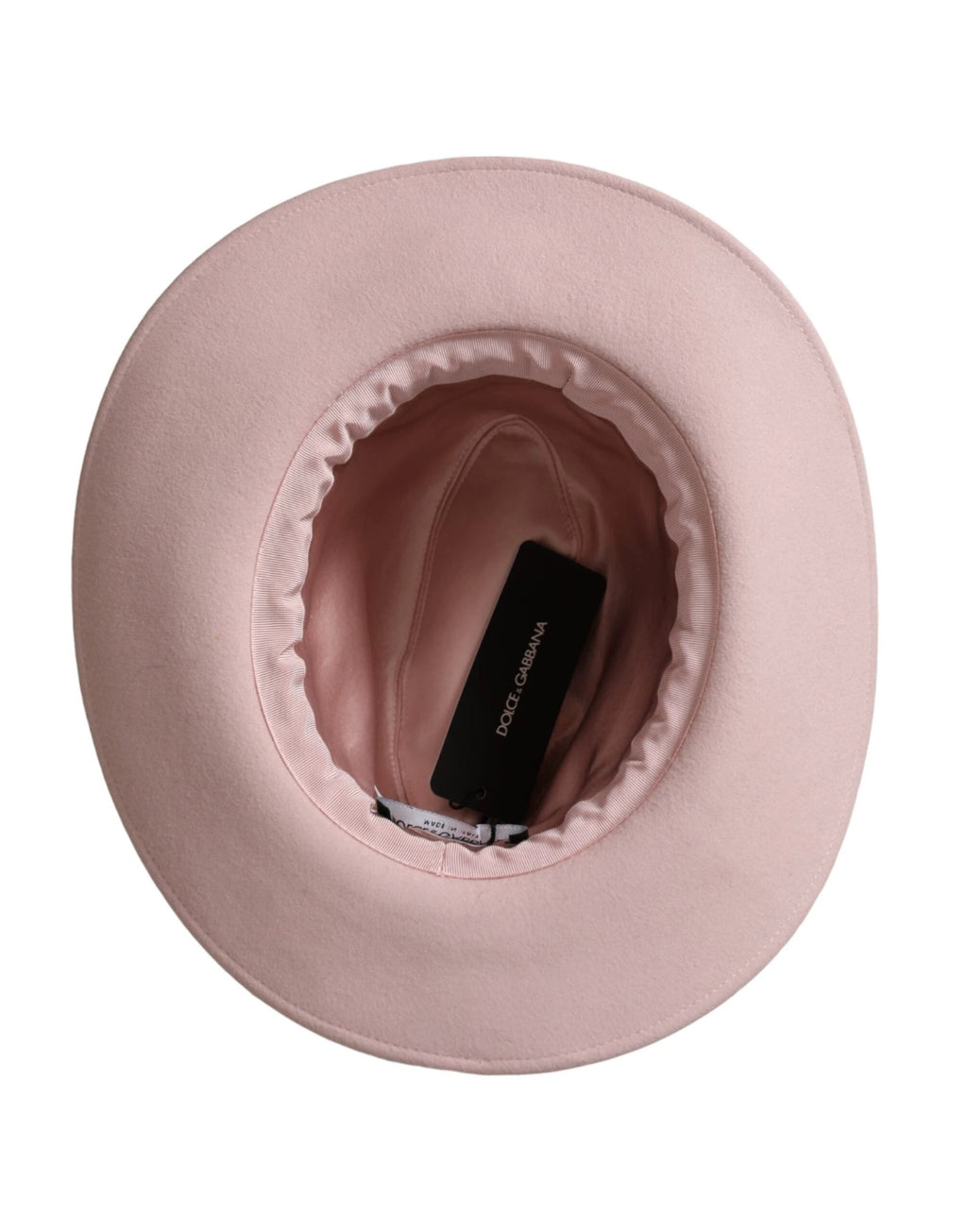 Dolce & Gabbana Pink Rabbit Fedora Trilby Women Hat by Dolce & Gabbana
