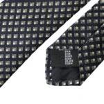 Dolce & Gabbana Black 100% Silk Patterned Adjustable Men Tie by Dolce & Gabbana