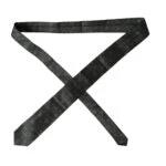 Dolce & Gabbana Dark Gray 100% Silk Fantasy Adjustable Men Tie by Dolce & Gabbana