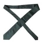 Dolce & Gabbana Green Silk Branded Logo Adjustable Men Tie by Dolce & Gabbana