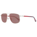 Lunettes de soleil BMW en métal or rose