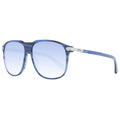 Lunettes de soleil en plastique bleu BMW