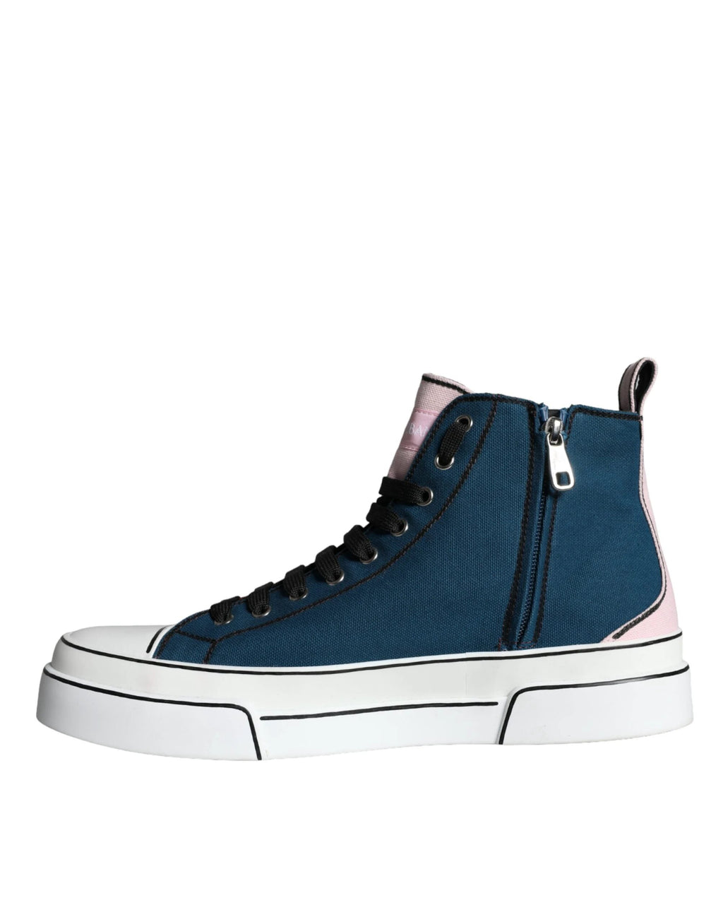 Dolce & Gabbana Multicolor Patchwork High Top Sneaker Shoes by Dolce & Gabbana