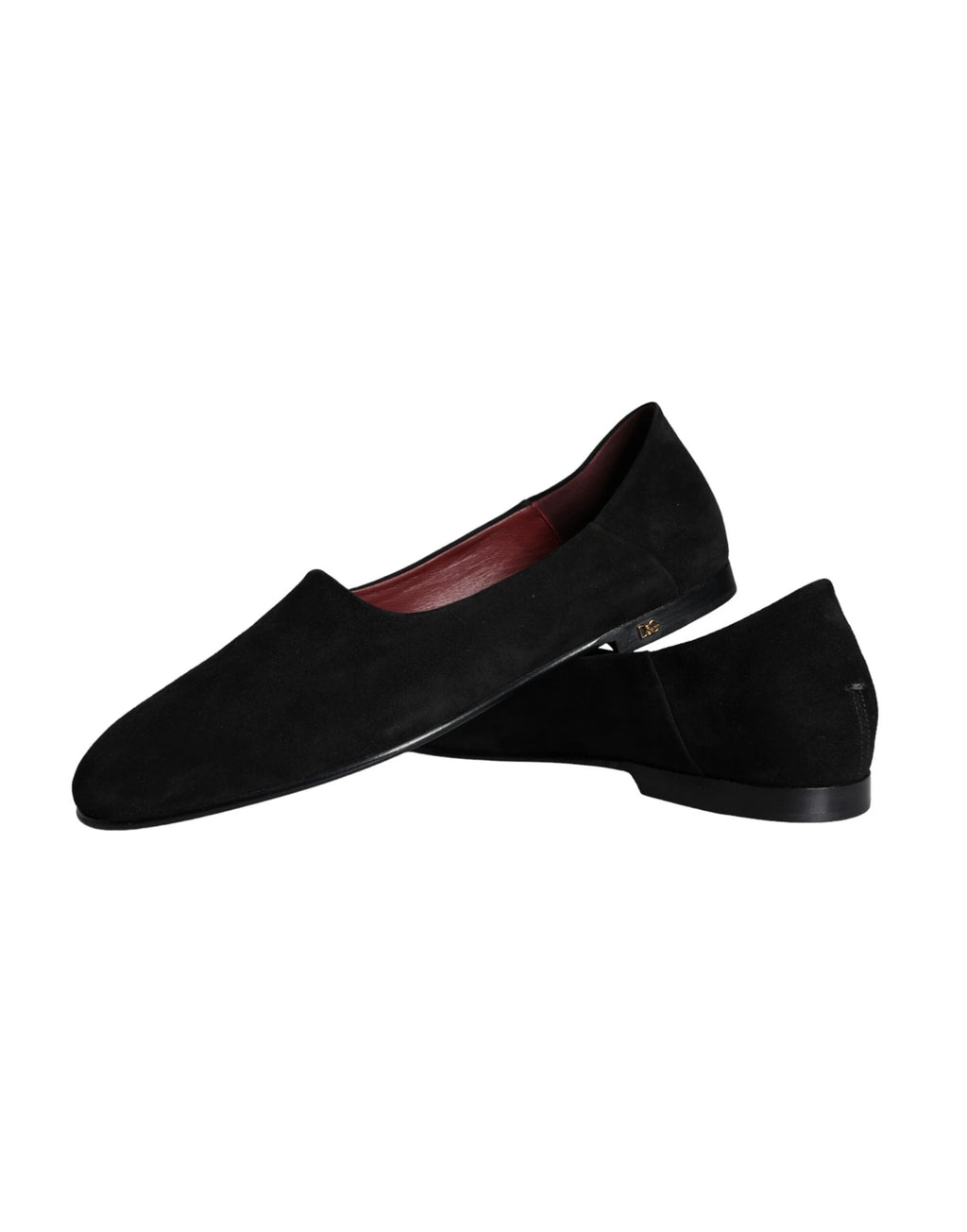 Dolce & Gabbana Black Suede Loafers Formal Slip On Shoes by Dolce & Gabbana