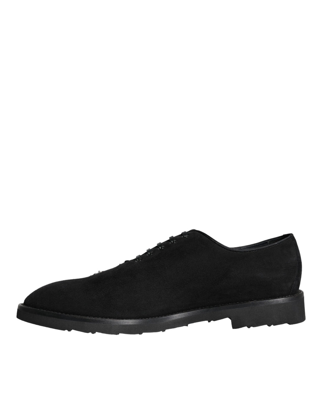 Dolce & Gabbana Black Suede Sicilia Lace Up Formal Shoes by Dolce & Gabbana