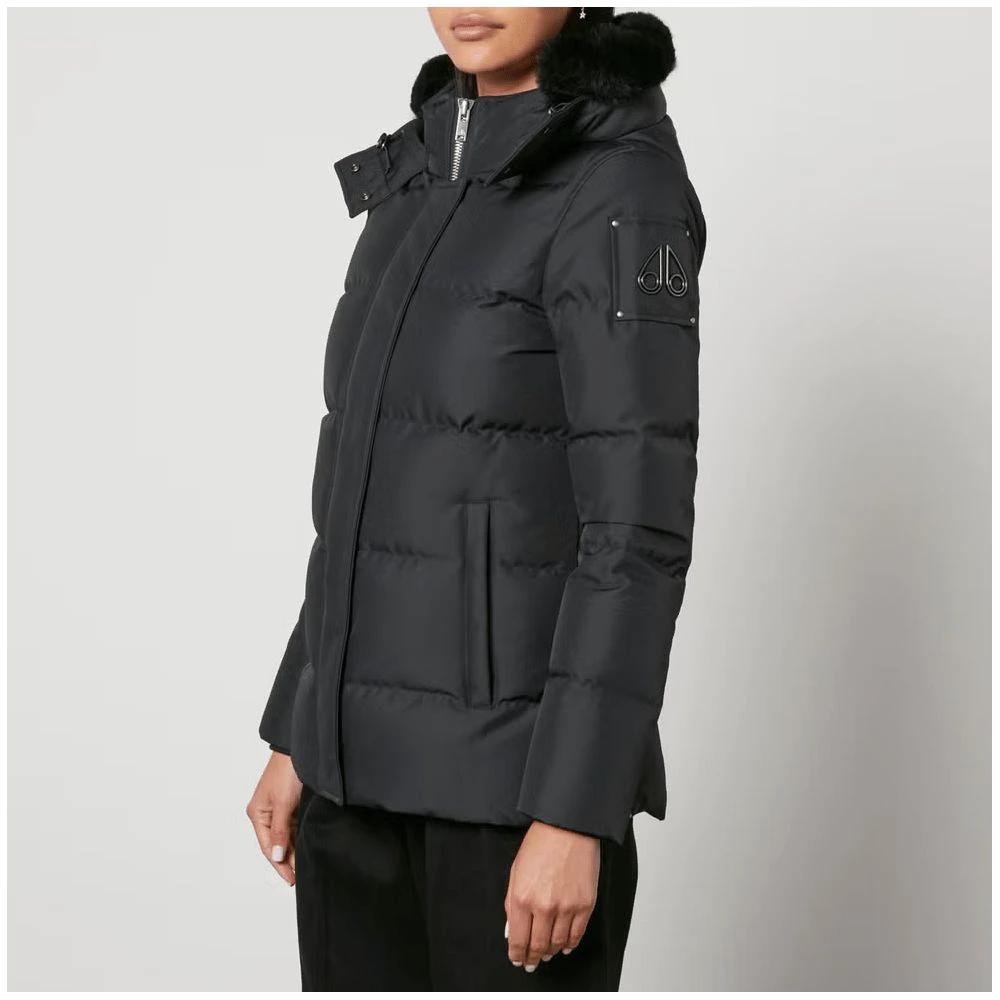 Veste et manteau Moose Knuckles en polyester noir