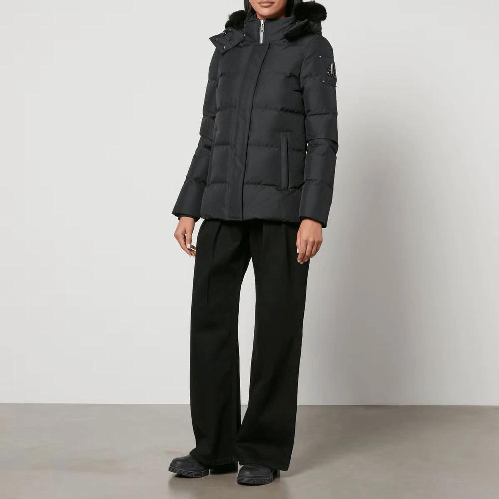 Veste et manteau Moose Knuckles en polyester noir