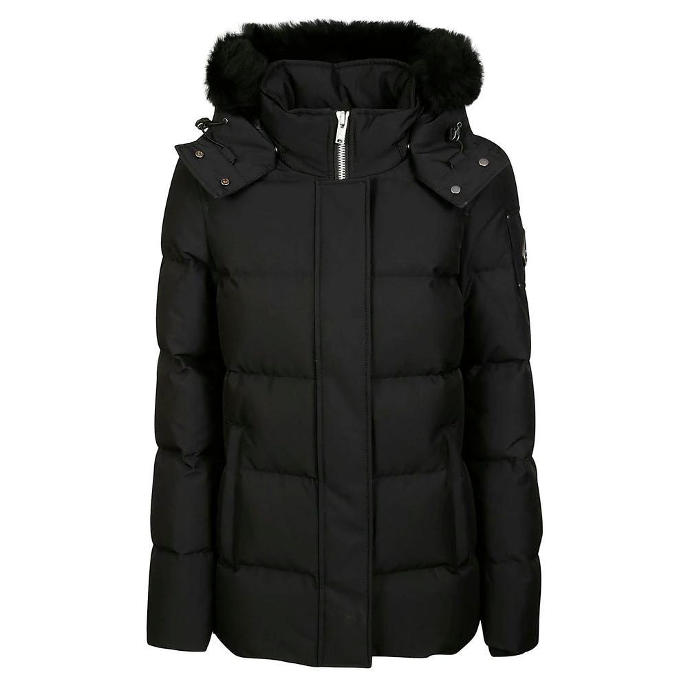 Veste et manteau Moose Knuckles en polyester noir