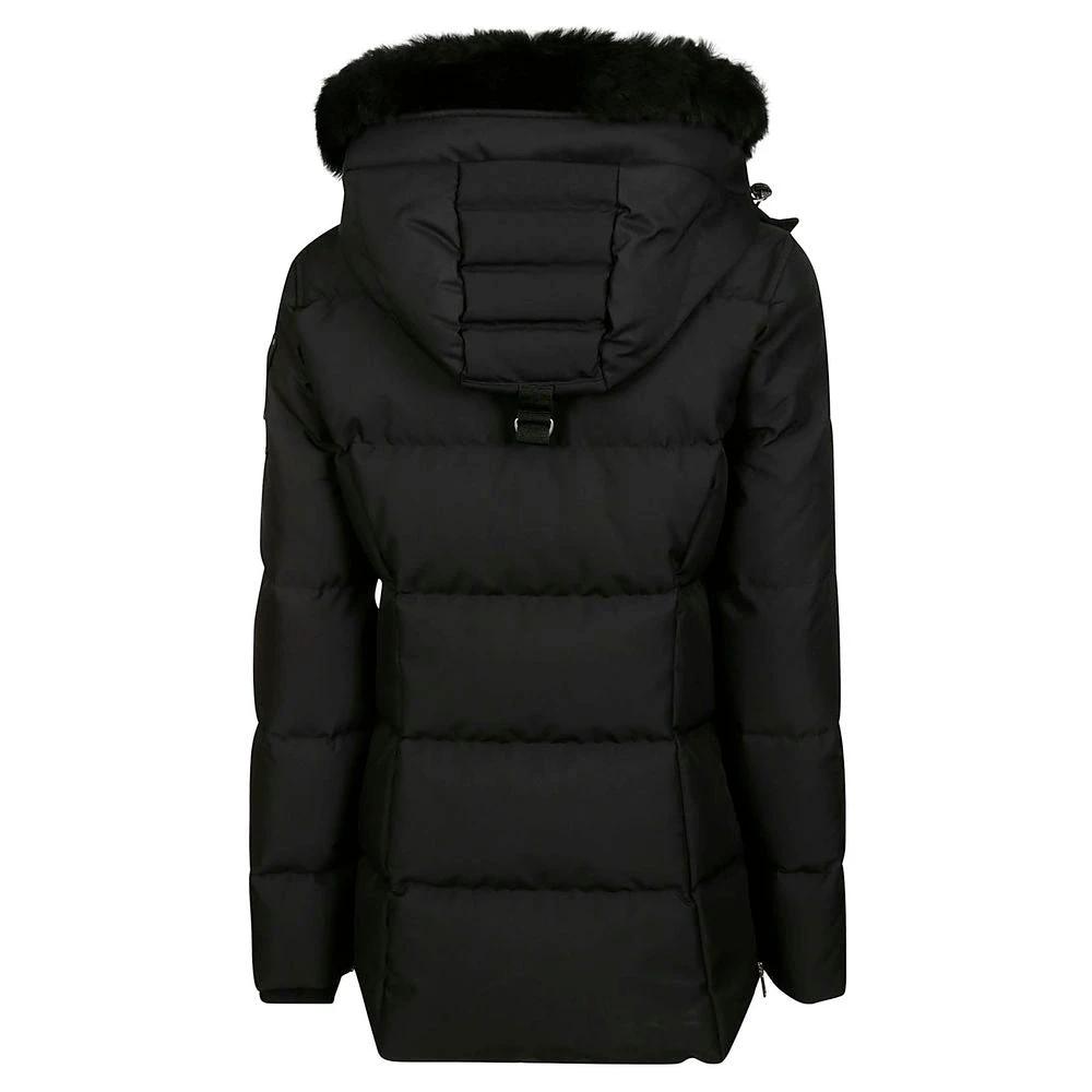 Veste et manteau Moose Knuckles en polyester noir
