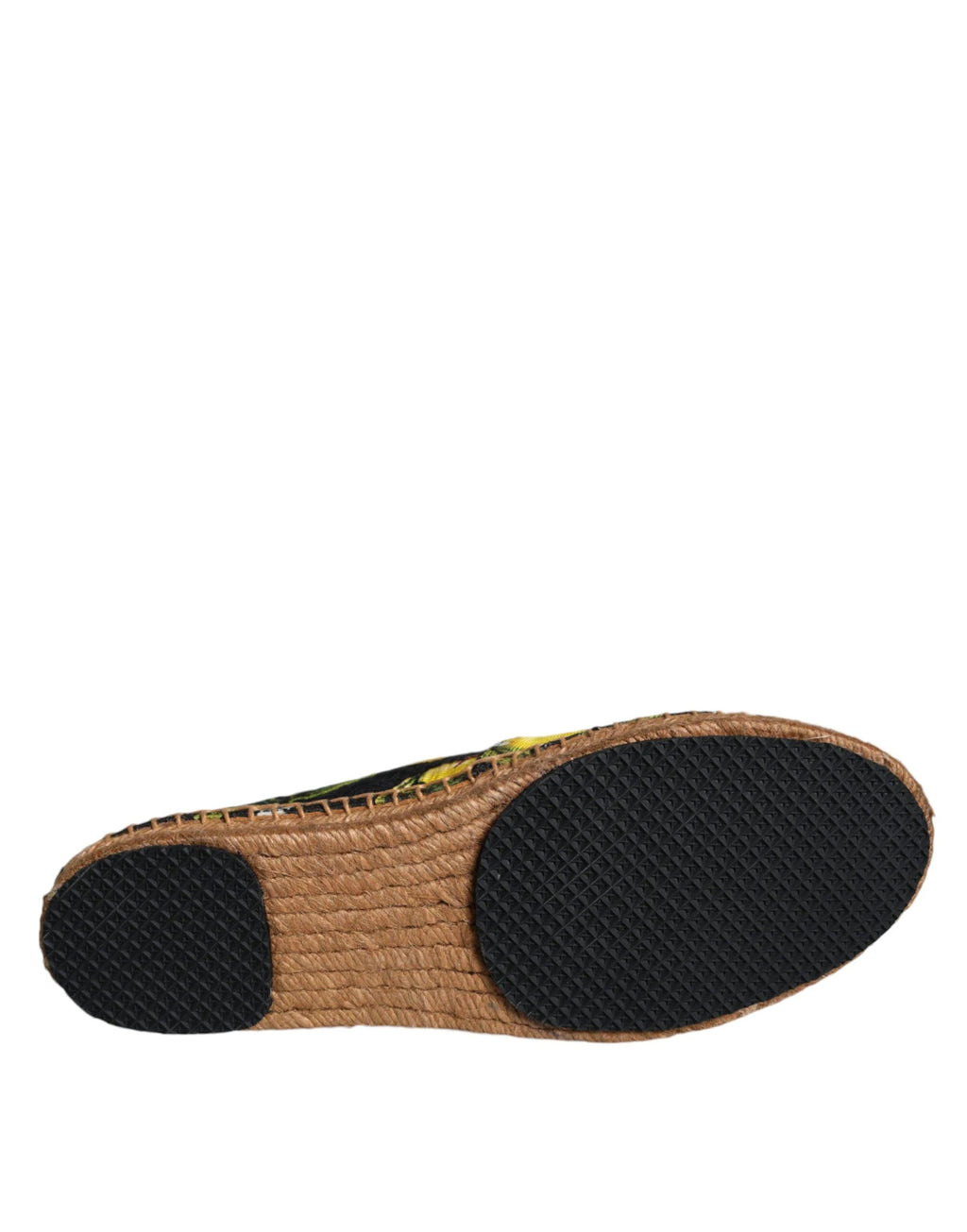 Dolce & Gabbana Multicolor Lemon Slip On Espadrilles Shoes by Dolce & Gabbana