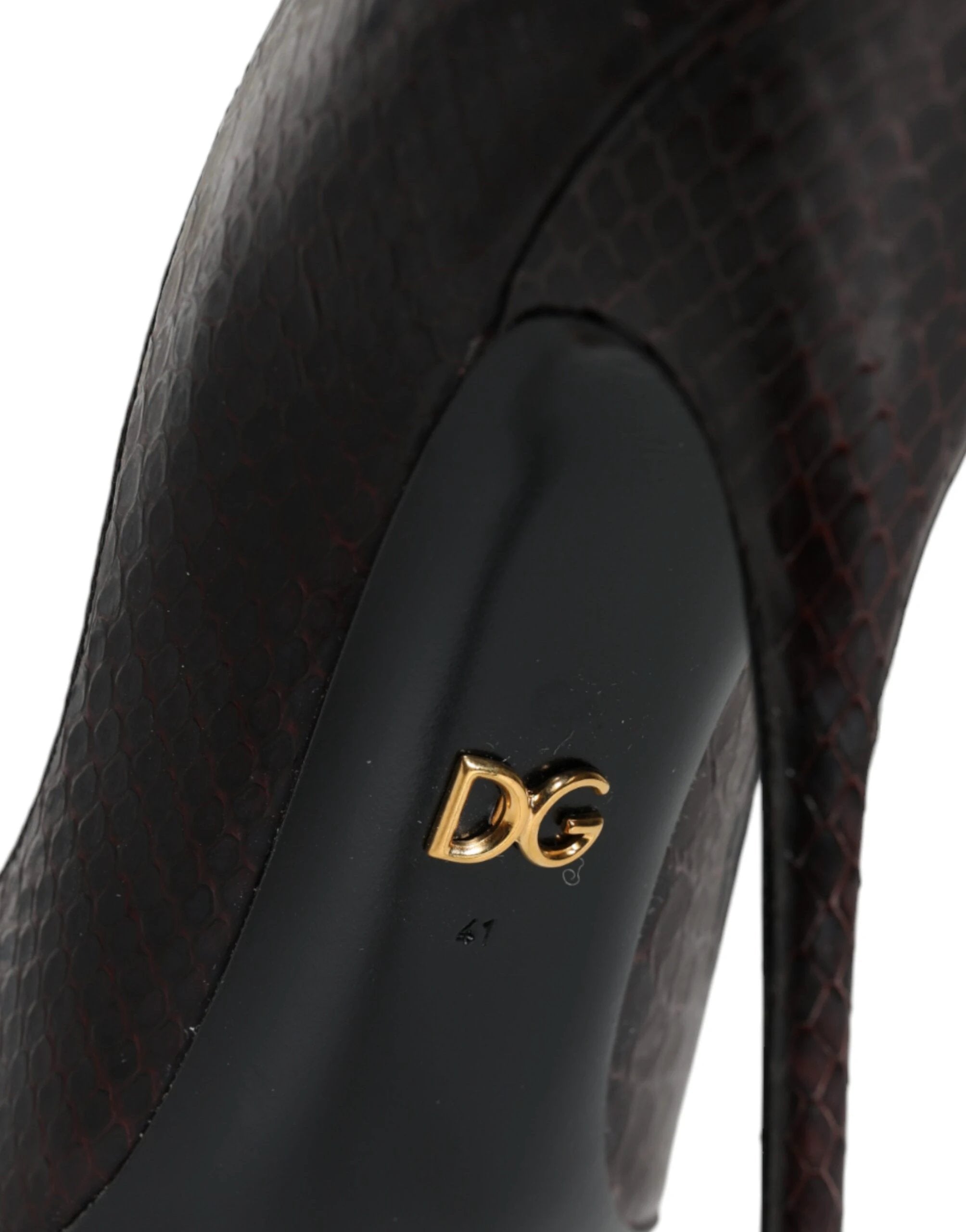 Dolce & Gabbana Multicolor Exotic Leather Heels Pumps Shoes by Dolce & Gabbana