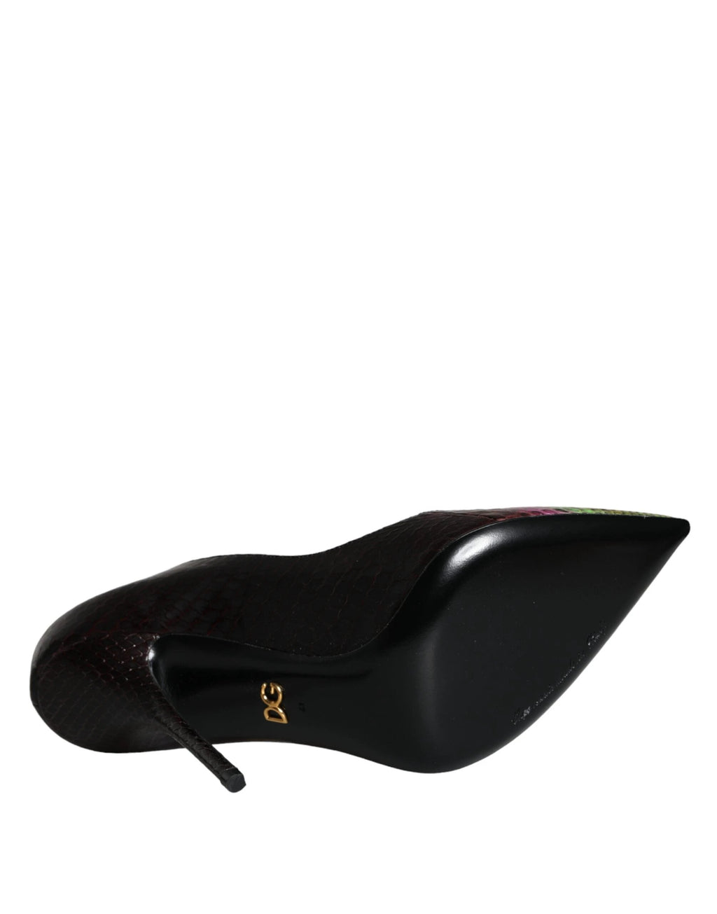 Dolce & Gabbana Multicolor Exotic Leather Heels Pumps Shoes by Dolce & Gabbana