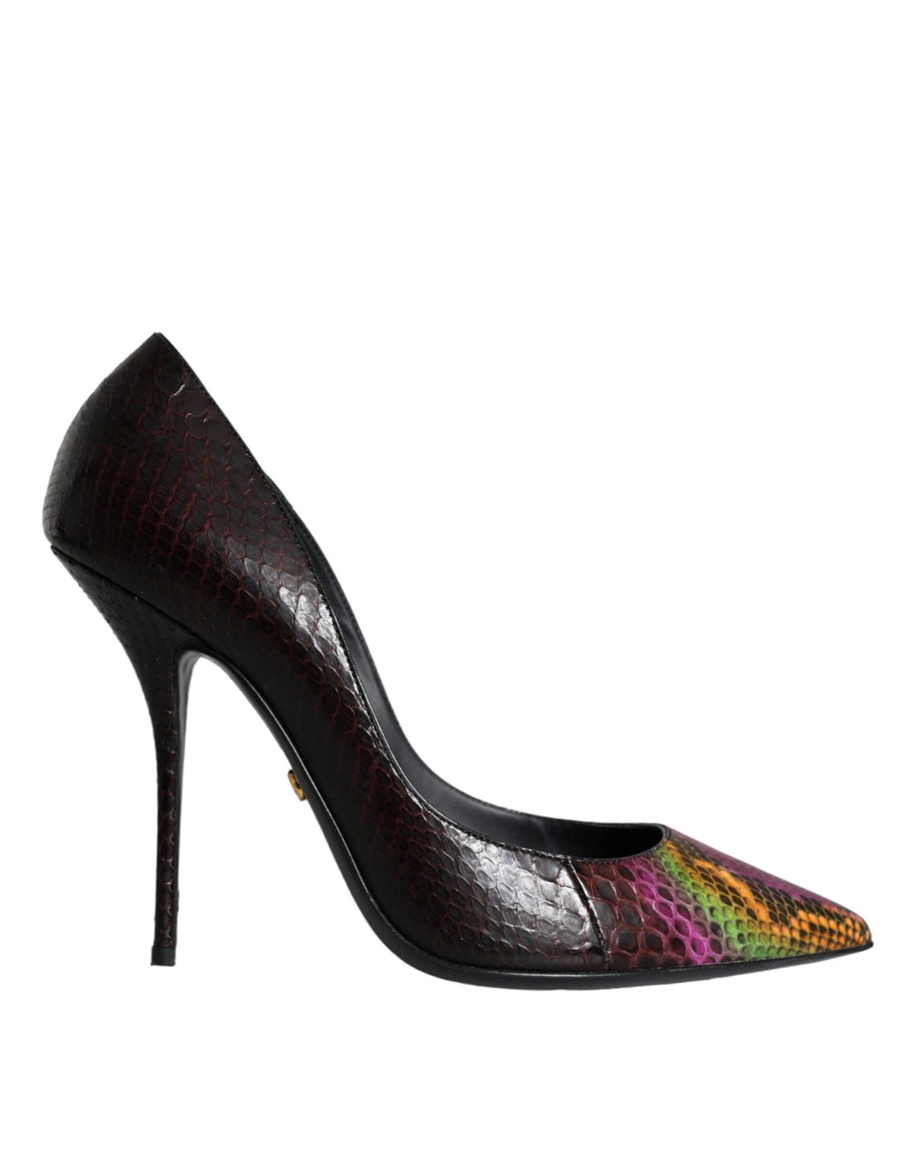 Dolce & Gabbana Multicolor Exotic Leather Heels Pumps Shoes by Dolce & Gabbana