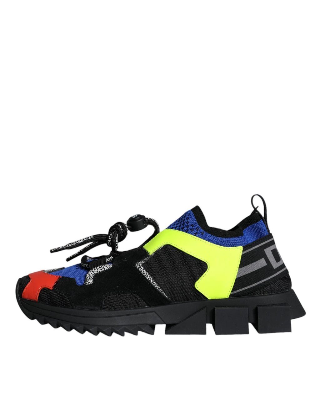 Dolce & Gabbana Multicolor Mesh Sorrento Trekking Sneakers Shoes by Dolce & Gabbana
