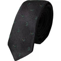 Dolce & Gabbana Black Fantasy 100% Silk Adjustable Men Tie by Dolce & Gabbana