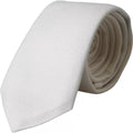 Dolce & Gabbana White Silk Classic Adjustable Men Tie by Dolce & Gabbana