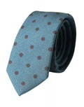 Dolce & Gabbana Green Black Polka Dot Silk Adjustable Men Tie by Dolce & Gabbana