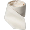 Dolce & Gabbana Off White Patterned Silk Classic Adjustable Tie by Dolce & Gabbana