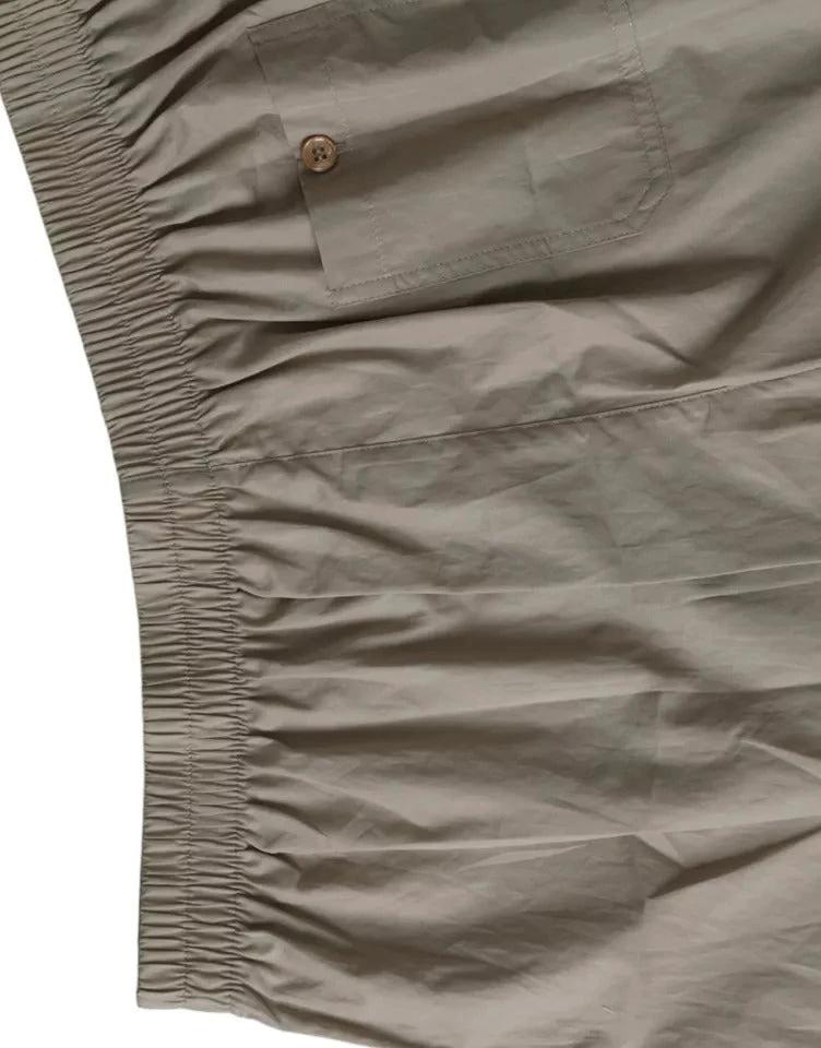 Dolce & Gabbana Brown Cotton Regular Boxer Shorts Underwear by Dolce & Gabbana