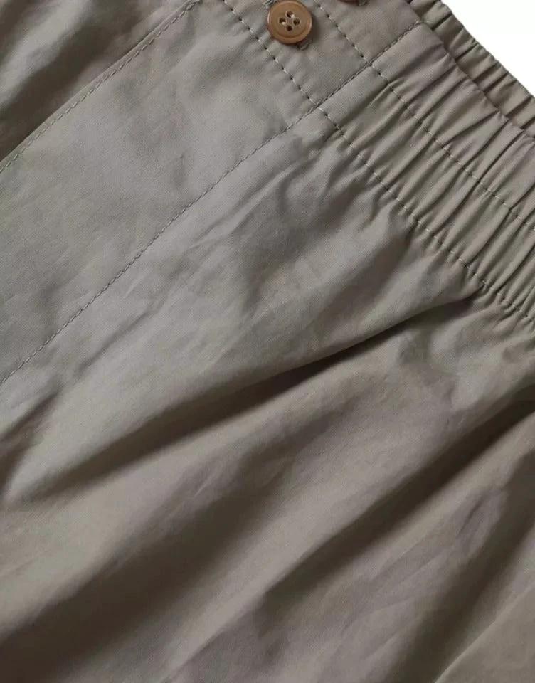 Dolce & Gabbana Brown Cotton Regular Boxer Shorts Underwear by Dolce & Gabbana