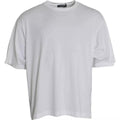 Dolce & Gabbana White Cotton Round Neck Short Sleeve T-shirt by Dolce & Gabbana