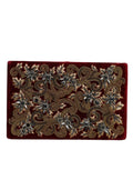 Dolce & Gabbana Red Velvet Gold Frame Clutch Evening Party Purse Bag by Dolce & Gabbana
